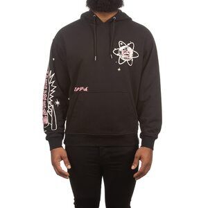 Ice Cream Cones Hoodie Black LG